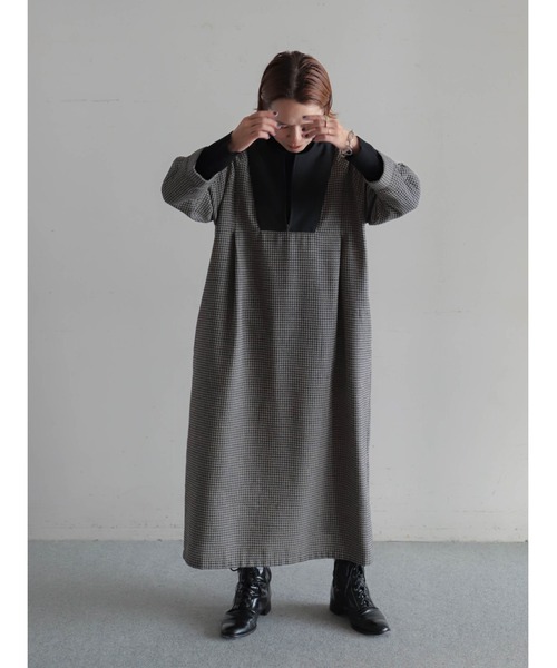 ミニJQ フロントZIPワンピース（ワンピース）｜FIL DE FER（フィル