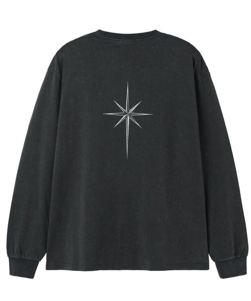 OY(オーワイ)の「『OY/オーワイ』WASHED OLD ENG L/S TEE/ウォッシュドオールドイングリッシュ長袖Tシャツ(Tシャツ/カットソー・レディース・ブラック/カーキ・L/M)」の14枚目の写真