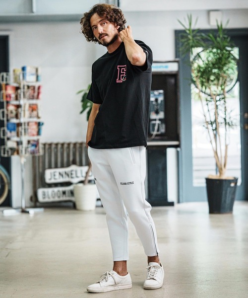 felkod(フィルコッド)の「mp14093-Distinctive Cardboard Knit Pants ダンボールニットパンツ(F25F150)(その他パンツ・メンズ・ホワイト/ブラック/トップグレー・S/M/L)」の8枚目の写真