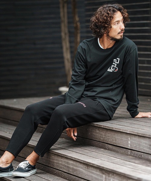 mp14093-Distinctive Cardboard Knit Pants ダンボールニットパンツ