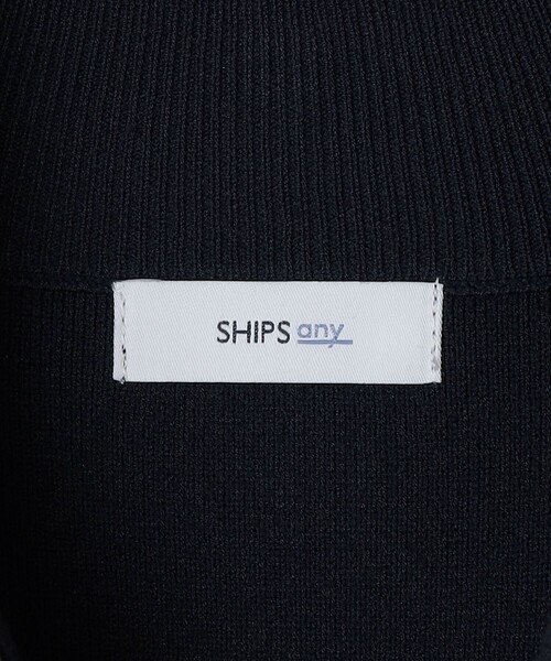 SHIPS any(シップス エニィ)の「SHIPS any:〈手洗い可能〉RETENTION ドライバーズ ニット ジップ カーディガン◇(カーディガン/ボレロ・メンズ・ネイビー/ブラック/グレー・X-LARGE/LARGE/MEDIUM)」の22枚目の写真
