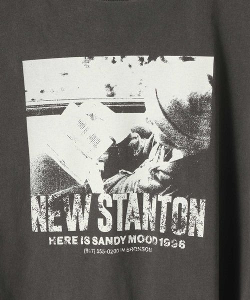 JEANASIS（ジーナシス）の「アソートグラフィックロンTEE/599633（Tシャツ/カットソー・レディース・ホワイト/ライトブルー/チャコールグレー・FREE）」の16枚目の写真