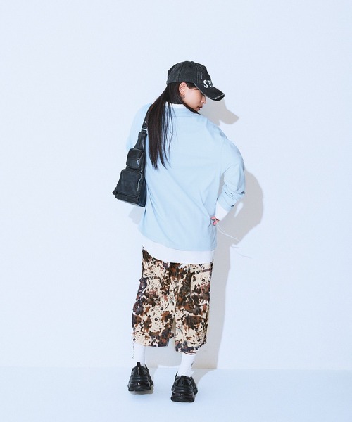 JEANASIS（ジーナシス）の「アソートグラフィックロンTEE/599633（Tシャツ/カットソー・レディース・ホワイト/ライトブルー/チャコールグレー・FREE）」の19枚目の写真