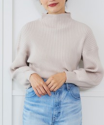 Sirin（シリン）の「【ZOZO限定】袖ボリュームボトルネックニット（ニット/セーター）」