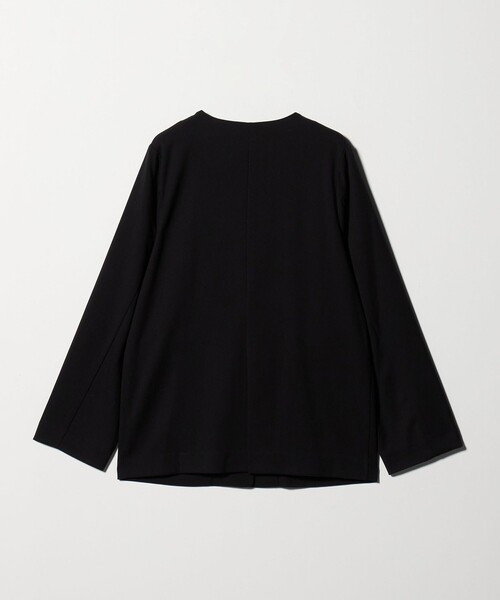 MARW UNITED ARROWS(マルゥ ユナイテッドアローズ)の「<MARW UNITED ARROWS>ノーカラー シャツ ジャケット(シャツ/ブラウス・レディース・ブラック/ベージュ・FREE)」の18枚目の写真