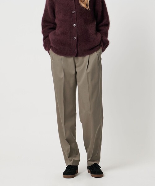 Steven Alan＞TW タック テーパード パンツ（スラックス