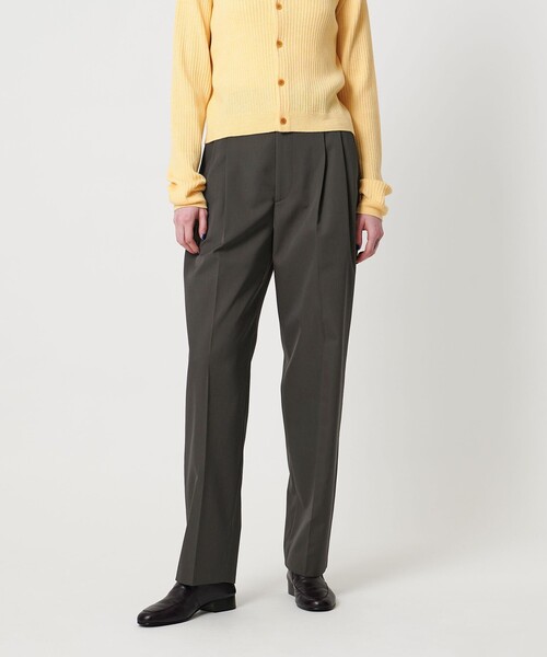 セール】＜Steven Alan＞TW タック テーパード パンツ（スラックス