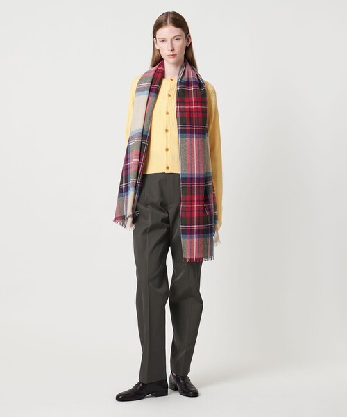 Steven Alan(スティーブンアラン)の「<Steven Alan>TW タック テーパード パンツ(スラックス・レディース・ベージュ/ブラック/オリーブ・S/L/M)」の6枚目の写真
