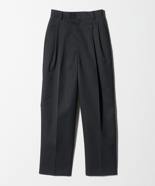 steven alan　2タックワイドテーパードスラックス Steven Alan＞TW タック テーパード パンツ（スラックス