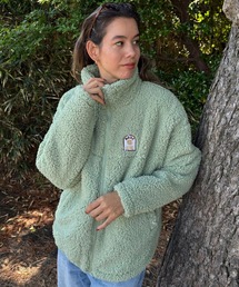 ROXY（ロキシー）の「BELLIS BOA JACKET/ロキシー撥水加工モコモコボアジャケット・ブルゾン（ブルゾン）」