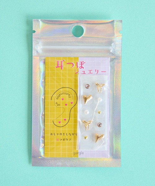 gargle（ガーグル）の「gargle ガーグル：耳つぼジュエリー　耳つぼシール　耳ツボ－１３（イヤリング・レディース・シルバー/ゴールド・FREE）」の3枚目の写真