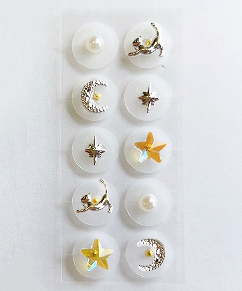 gargle（ガーグル）の「gargle ガーグル：耳つぼジュエリー　耳つぼシール　耳ツボ－１３（イヤリング・レディース・シルバー/ゴールド・FREE）」の7枚目の写真