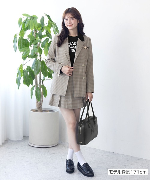 ロゴリブニット プルオーバー（ニット/セーター）｜MARY QUANT（マリー