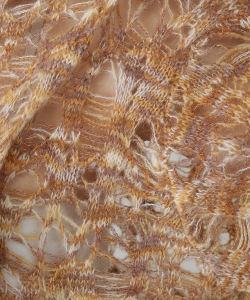 TAAKK(ターク)の「TAAKK MOHAIR KNIT TA25AW-KN035:ニット(ニット/セーター・レディース・イエロー・MEDIUM)」の12枚目の写真