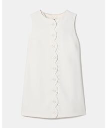 kate spade new york（ケイトスペード ニューヨーク）の「スカラップ シフト ドレス（ワンピース）」