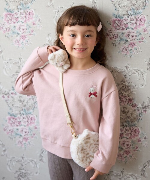 ANY（エニィ）の「肩のりアニマルポシェット（ショルダーバッグ・キッズ・ホワイト系/ベージュ系6・F）」の9枚目の写真