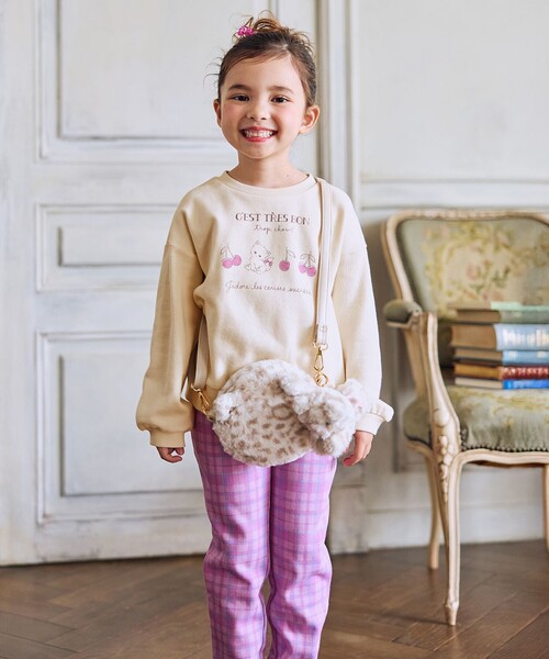 ANY（エニィ）の「肩のりアニマルポシェット（ショルダーバッグ・キッズ・ホワイト系/ベージュ系6・F）」の10枚目の写真