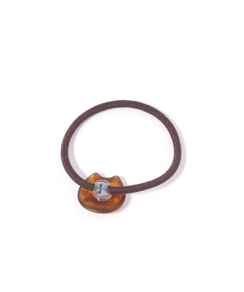 studio CLIP（スタディオクリップ）の「猫 2セットヘアゴム（ヘアゴム・レディース・ブラウン/その他1・FREE）」の5枚目の写真