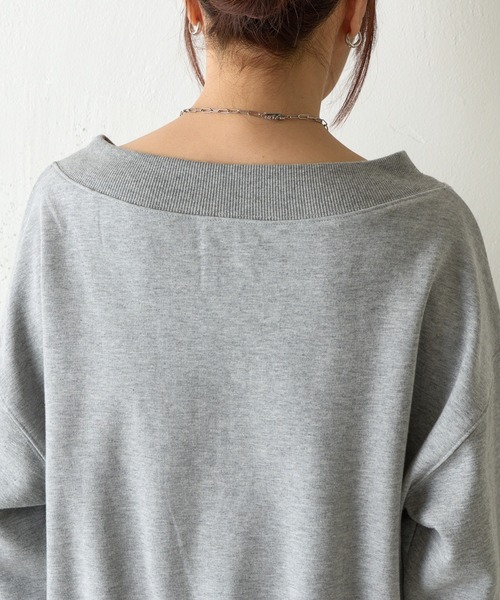 COLONY 2139(コロニートゥーワンスリーナイン)の「ダンボールオフショルジップトップス(Tシャツ/カットソー・レディース・ブラック/グレー/チャコールグレー・FREE)」の9枚目の写真