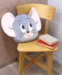TOM&JERRY（トムアンドジェリー）の「【公式】トムとジェリー　もっちりフェイスクッション（クッション/クッションカバー）」