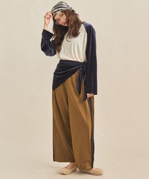 MIRROR STOKE(~[Xg[N)́yZOZOzSIDE LACE WIDE PANTS(̑pc)