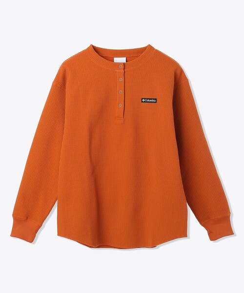 コロンビア【Columbia】ホーリーリバーベンドヘンリー　ワッフル　トップス セール】裏起毛 きれいめカジュアル Columbia／ウィメンズ ホーリー