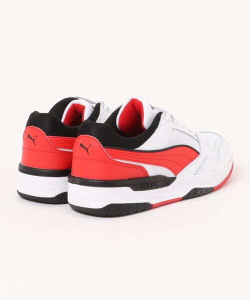 PUMA（プーマ）の「PUMA プーマ REBOUND RETRO メンズスニーカー(リバウンドレトロ)（スニーカー・メンズ・ホワイト×レッド/ホワイト×ブルー・26.0cm/26.5cm/27.0cm/27.5cm/28.0cm/25.5cm）」の3枚目の写真