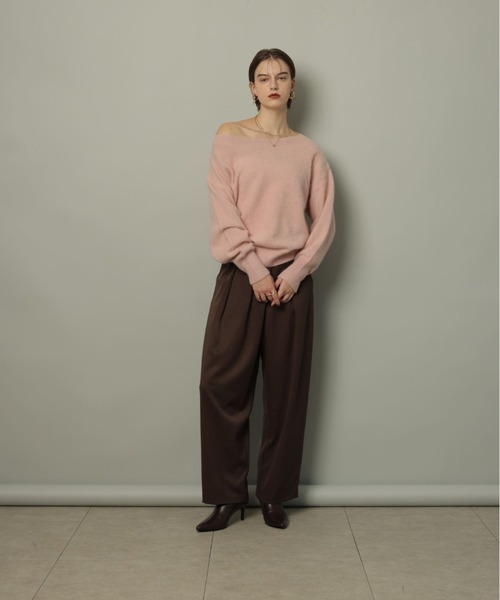 CADUNE(カデュネ)の「アシメコクーンパンツ(その他パンツ・レディース・ブラウン/ブラック/グレー・34/36/38)」の22枚目の写真