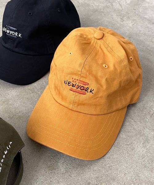 CRB（シーアールビー）の「アルファベットロゴキャップ（キャップ・レディース・チャコールグレー/ブラック/カーキ/オレンジ・F）」の21枚目の写真
