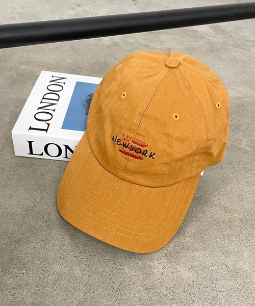CRB（シーアールビー）の「アルファベットロゴキャップ（キャップ・レディース・チャコールグレー/ブラック/カーキ/オレンジ・F）」の22枚目の写真