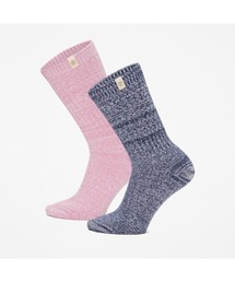 Timberland（ティンバーランド）の「2パック コジー クルー ブーツ ソックス レディース（ソックス/靴下）」