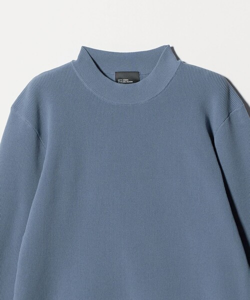green label relaxing（グリーンレーベルリラクシング）の「【WEB限定】JUST fit デイリー アゼ モックネック ニット（ニット/セーター・メンズ・ブラック/ライトブルー/ライトグレー・XL/M/S/L）」の21枚目の写真