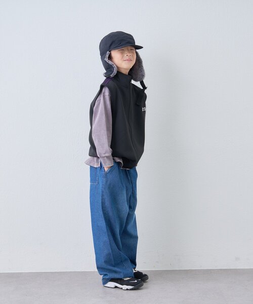 PENNEYS(ぺニーズ)の「【KIDS】【FOX×TYPY】ストレッチトラックジャージーベスト(Tシャツ/カットソー・キッズ・ネイビー/ブラウン/ブラック・SMALL/MEDIUM/LARGE/X-LARGE/XX-LARGE)」の21枚目の写真