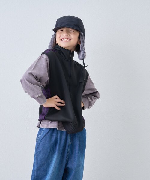 PENNEYS(ぺニーズ)の「【KIDS】【FOX×TYPY】ストレッチトラックジャージーベスト(Tシャツ/カットソー・キッズ・ネイビー/ブラウン/ブラック・SMALL/MEDIUM/LARGE/X-LARGE/XX-LARGE)」の22枚目の写真