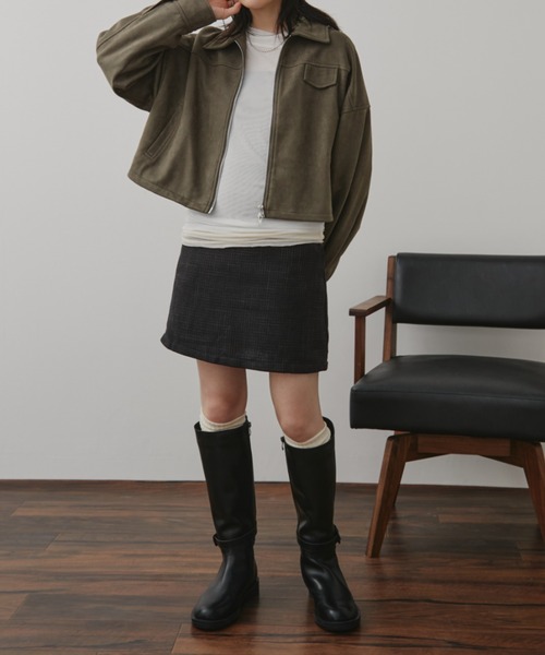 Aunt Marie's（アントマリーズ）の「2WAYフェイクレザーベルトロングブーツ / ショートブーツ（ブーツ・レディース・ブラック・LARGE/MEDIUM/SMALL）」の13枚目の写真
