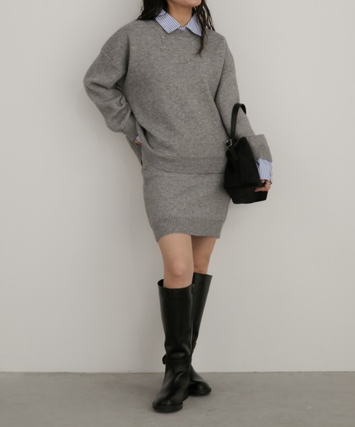 Aunt Marie's（アントマリーズ）の「2WAYフェイクレザーベルトロングブーツ / ショートブーツ（ブーツ・レディース・ブラック・LARGE/MEDIUM/SMALL）」の5枚目の写真