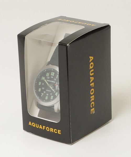 INNOCENT（イノセント）の「【UT205】【AQUAFORCE/アクアフォース】ANALOG QUARTZ WATCH 31-002（アナログ腕時計・メンズ・ブラック・FREE）」の13枚目の写真