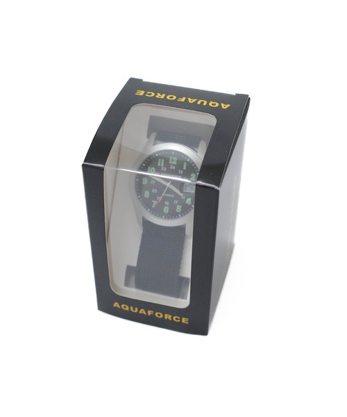 INNOCENT（イノセント）の「【UT205】【AQUAFORCE/アクアフォース】ANALOG QUARTZ WATCH 31-002（アナログ腕時計・メンズ・ブラック・FREE）」の9枚目の写真