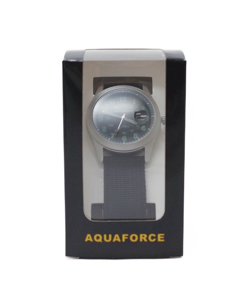 INNOCENT（イノセント）の「【UT205】【AQUAFORCE/アクアフォース】ANALOG QUARTZ WATCH 31-002（アナログ腕時計・メンズ・ブラック・FREE）」の10枚目の写真