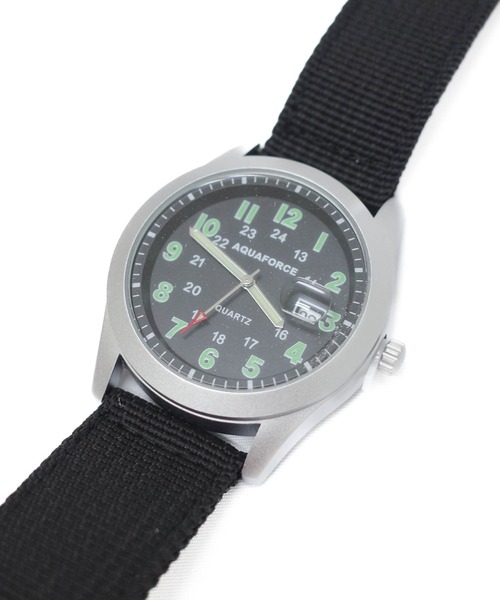 INNOCENT（イノセント）の「【UT205】【AQUAFORCE/アクアフォース】ANALOG QUARTZ WATCH 31-002（アナログ腕時計・メンズ・ブラック・FREE）」の3枚目の写真