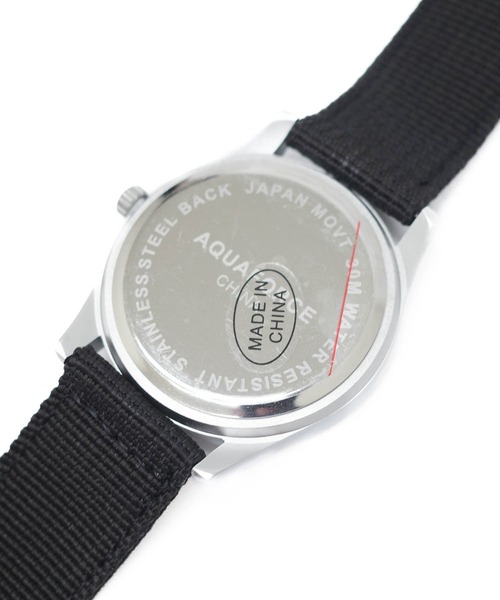 INNOCENT（イノセント）の「【UT205】【AQUAFORCE/アクアフォース】ANALOG QUARTZ WATCH 31-002（アナログ腕時計・メンズ・ブラック・FREE）」の7枚目の写真