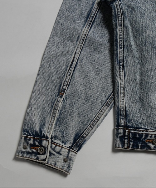 NINE PATH（ナインパス）の「DENIM JKT（デニムジャケット・メンズ・ブラック/ブラック系その他2/ブルー・M/L/XL）」の6枚目の写真