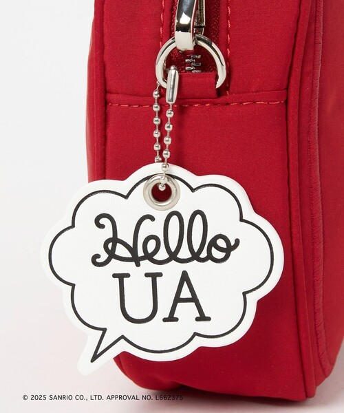 HELLO KITTY UNITED ARROWSリボン ショルダーバッグ 赤 HELLO KITTY × UNITED ARROWS＞リボン ショルダーバッグ