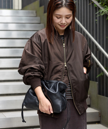 STANDARD JOURNAL ブラック MA-1ジャケット 東野デニム × JOURNAL STANDARD / MA-1 | ジャーナル