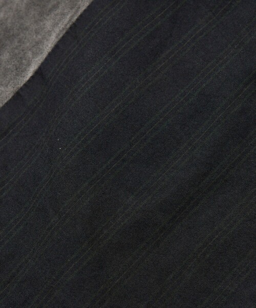 McGREGOR(マックレガー)の「McGREGOR COLLECTION/マックレガー コレクション 別注 リラックスフィット オーバーダイ スエード調 ドリズラージャケット(ブルゾン・メンズ・ブラック/ベージュ・MEDIUM/LARGE)」の7枚目の写真