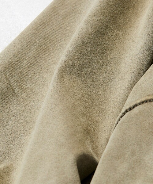 McGREGOR(マックレガー)の「McGREGOR COLLECTION/マックレガー コレクション 別注 リラックスフィット オーバーダイ スエード調 ドリズラージャケット(ブルゾン・メンズ・ブラック/ベージュ・MEDIUM/LARGE)」の13枚目の写真