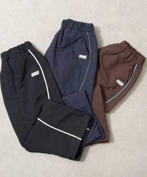 b・ROOM（ビールーム）の「【MNCM】【セットアップ可】サイドラインピステワイドパンツ（その他パンツ・キッズ・ダークブラウン/ネイビー/ブラック・150cm/130cm/110cm/140cm/120cm）」の17枚目の写真