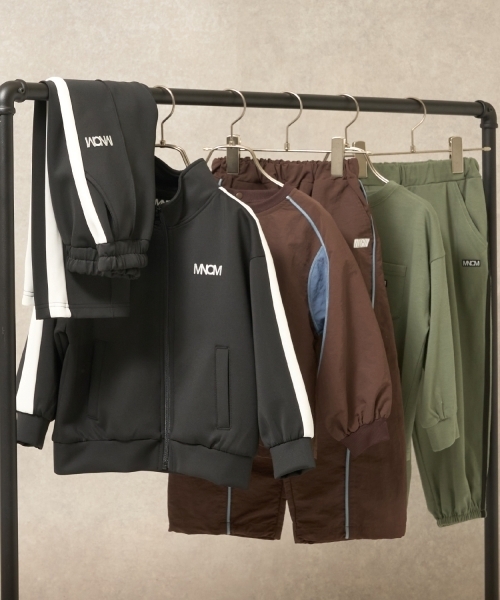 b・ROOM（ビールーム）の「【MNCM】【セットアップ可】サイドラインピステワイドパンツ（その他パンツ・キッズ・ダークブラウン/ネイビー/ブラック・150cm/130cm/110cm/140cm/120cm）」の22枚目の写真