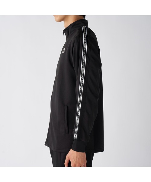 Kappa（カッパ）の「Kappa カッパ ブランド ワンポイント ロゴ 彩度テープ ブリスター ジャージ トラックジャケット（ジャージ・メンズ・ブラック/ネイビー・LL/L/M）」の9枚目の写真