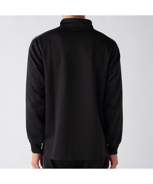 Kappa（カッパ）の「Kappa カッパ ブランド ワンポイント ロゴ 彩度テープ ブリスター ジャージ トラックジャケット（ジャージ・メンズ・ブラック/ネイビー・LL/L/M）」の10枚目の写真